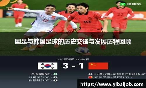 国足与韩国足球的历史交锋与发展历程回顾